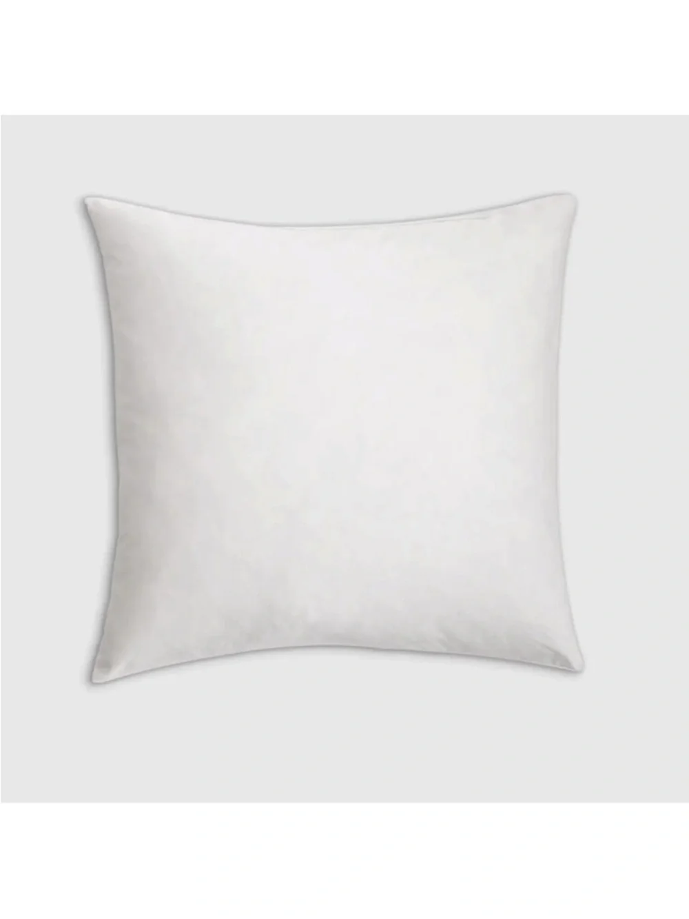 Quince Premium Feather Pillow Insert 26” x 26” 100% Cotton - NWOT